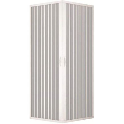 Pinto Box doccia Luna 80x90 cm in PVC - Angolare, Regolabile Pinto Box doccia Luna 80x90 cm in PVC - Angolare, Regolabile
