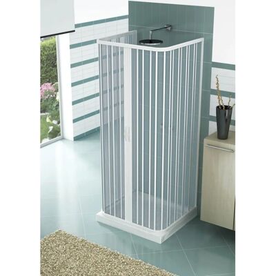 Pinto Saturnia Cabine de Douche 3 Côtés 80x100x80 cm - Cabine de Douche - Publicité Pinto Saturnia Cabine de Douche 3 Côtés 80x100x80 cm - Cabine de Douche - Publicité