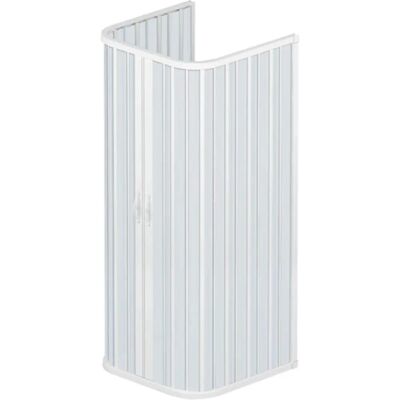 Mampara de ducha PVC Ariete - 3 lados, 70x100x70cm Mampara de ducha PVC Ariete - 3 lados, 70x100x70cm