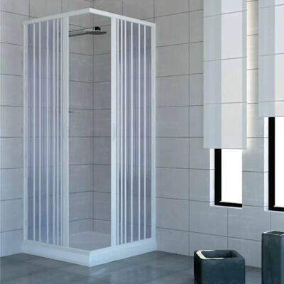 Idralite Panneau de douche PVC Acquario - 185cm, 70x80cm - Publicité Idralite Panneau de douche PVC Acquario - 185cm, 70x80cm - Publicité