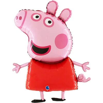 Ballon Peppa Pig - 42" Folié Ballon - Publicité Ballon Peppa Pig - 42" Folié Ballon - Publicité