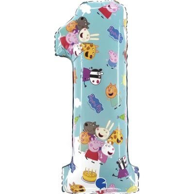 BP - Peppa Pig 66 cm - 66 cm - 1 - Folienballon BP - Peppa Pig 66 cm - 66 cm - 1 - Folienballon