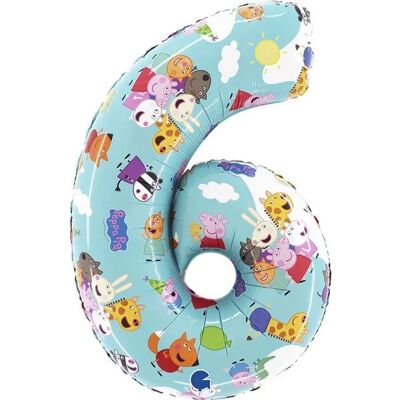 BP - Peppa Pig 66 cm - 6 - Folienballon BP - Peppa Pig 66 cm - 6 - Folienballon