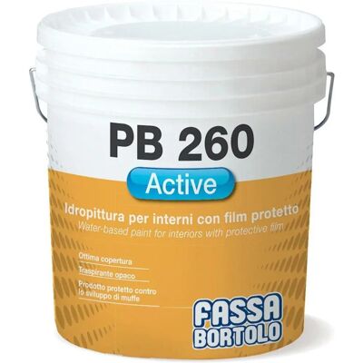 Fassa PB260 Vernice Antimuffa Interni - 14L Bianca Fassa PB260 Vernice Antimuffa Interni - 14L Bianca