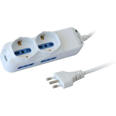 Techly Prolunga 1,5m - Cavo di alimentazione Techly Prolunga 1,5m - Cavo di alimentazione