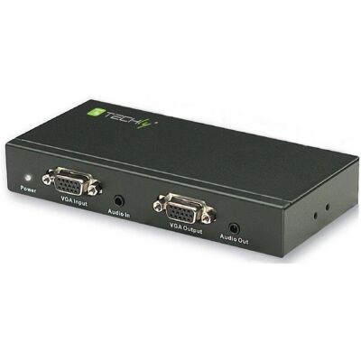 Techly IDATA EX-DL252 Video-Splitter - VGA/Audio Extender Techly IDATA EX-DL252 Video-Splitter - VGA/Audio Extender