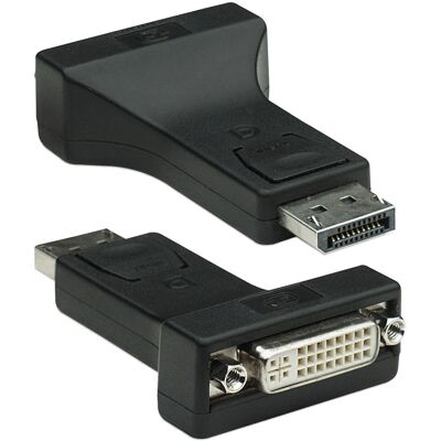 Techly DSP-229 Fekete DisplayPort a DVI-I Adapter - Videó adapter Techly DSP-229 Fekete DisplayPort a DVI-I Adapter - Videó adapter