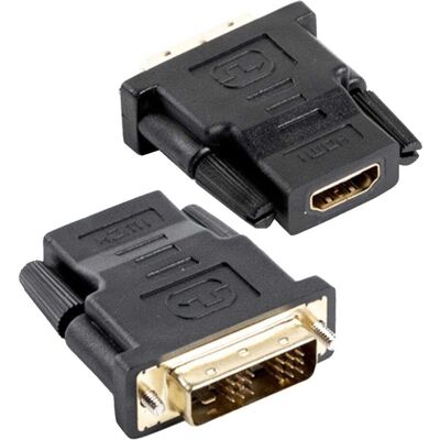 Adaptateur DVI-D à HDMI Techly - Noir - Publicité Adaptateur DVI-D à HDMI Techly - Noir - Publicité