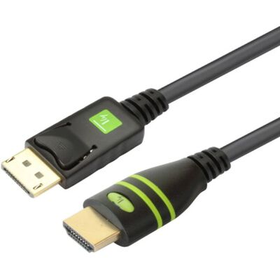 Techly Dsp-H-020 Kabel adaptacyjny - 2m - DisplayPort do HDMI Techly Dsp-H-020 Kabel adaptacyjny - 2m - DisplayPort do HDMI