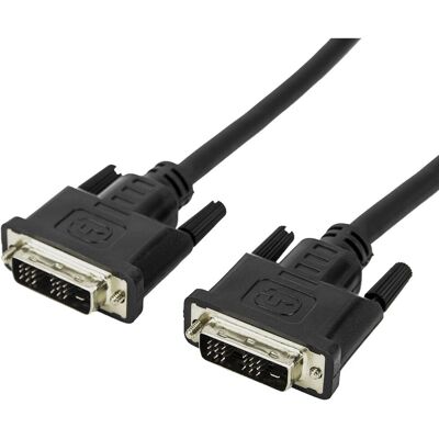 Techly 5.0m DVI-D Single Link M/M Cable - DVI Cable Techly 5.0m DVI-D Single Link M/M Cable - DVI Cable