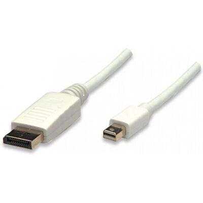 Techly DisplayPort Kabel - 1m - Weiß Techly DisplayPort Kabel - 1m - Weiß