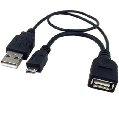 Câble USB Micro USB 2.0 30cm - Transfert de Données & Alimentation - Publicité Câble USB Micro USB 2.0 30cm - Transfert de Données & Alimentation - Publicité