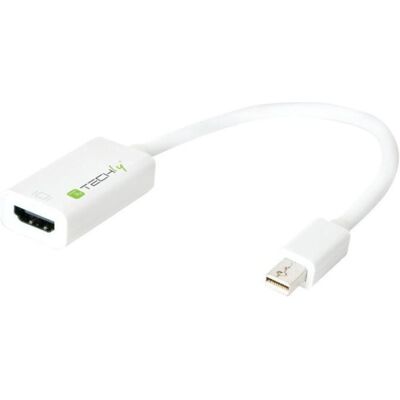 Techly IADAP-MDPHDMIF12 - Adattatore Mini DisplayPort a HDMI - Bianco Techly IADAP-MDPHDMIF12 - Adattatore Mini DisplayPort a HDMI - Bianco