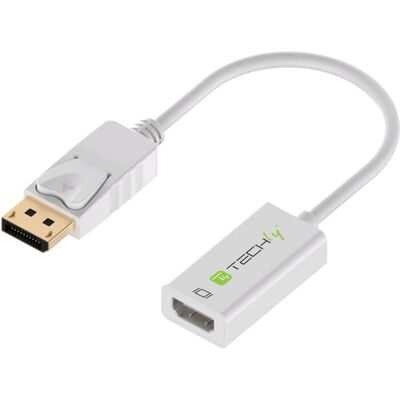 Techly 0,15m DisplayPort 1.2 - HDMI M/F - Publicité Techly 0,15m DisplayPort 1.2 - HDMI M/F - Publicité
