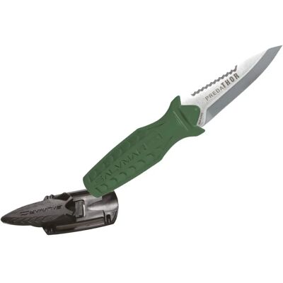 Couteau Predathor de Salvimar - Vert, Argenté Couteau Predathor de Salvimar - Vert, Argenté