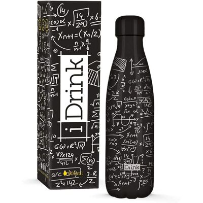 iTotal Mathematics Botella Térmica de Acero Inoxidable Negra - Tipo de Producto iTotal Mathematics Botella Térmica de Acero Inoxidable Negra - Tipo de Producto