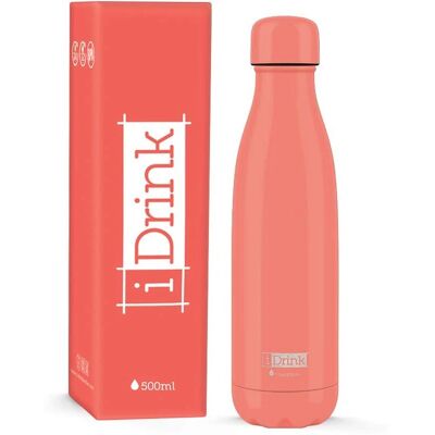 i-TOTAL Thermosfles 500 ml - Koraal i-TOTAL Thermosfles 500 ml - Koraal