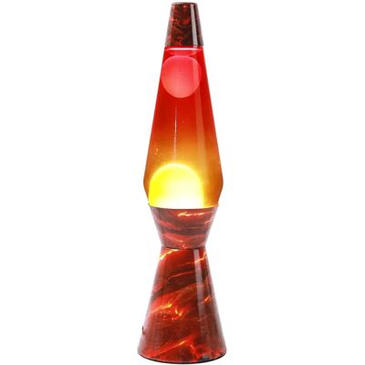 Total Juggling Lava Lamp Rood Oranje - 40cm - Sensorisch Decor Total Juggling Lava Lamp Rood Oranje - 40cm - Sensorisch Decor