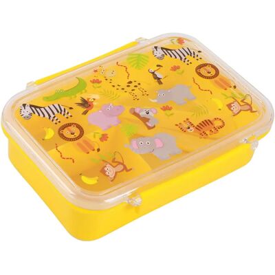 Total Juggling Boîte à Lunch pour Enfants Animaux avec Couverts - Publicité Total Juggling Boîte à Lunch pour Enfants Animaux avec Couverts - Publicité