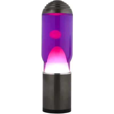 iTotal - Lampe ADA - Gris foncé, Violet, Blanc - lampe de table - Publicité iTotal - Lampe ADA - Gris foncé, Violet, Blanc - lampe de table - Publicité