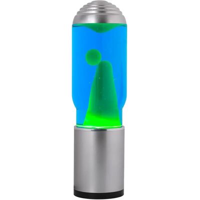 Lampe iTotal ADA - Liquide bleu, Cire verte - Lampe de table - Moderne - Publicité Lampe iTotal ADA - Liquide bleu, Cire verte - Lampe de table - Moderne - Publicité
