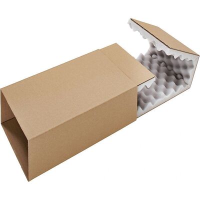Eurokraft Basic Schaumverpackung ECONOMY - 250x150x70mm - Braun Eurokraft Basic Schaumverpackung ECONOMY - 250x150x70mm - Braun