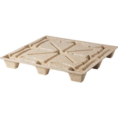 Kaiserkraft Pressholz-Palette terra - Holzpalette, Braun, 1140x1140mm, 2700kg - Paletten Kaiserkraft Pressholz-Palette terra - Holzpalette, Braun, 1140x1140mm, 2700kg - Paletten