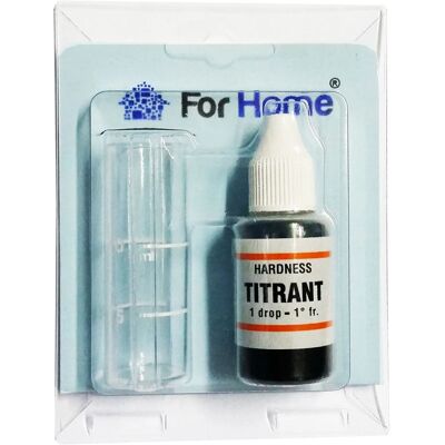 Kit di test durezza acqua FORHOME - Riutilizzabile, Facile da usare Kit di test durezza acqua FORHOME - Riutilizzabile, Facile da usare