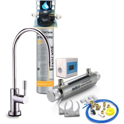 Everpure 4c2 Microfiltrazione Lampada UV Depuratore Acqua Everpure 4c2 Microfiltrazione Lampada UV Depuratore Acqua