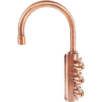 Rubinetto 3 Vie per Acqua Depurata FORHOME - Rame Rubinetto 3 Vie per Acqua Depurata FORHOME - Rame