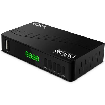 Irradio DTR-3341 DVB-T2 Full HD Nero Irradio DTR-3341 DVB-T2 Full HD Nero