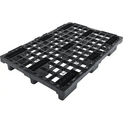 Kaiserkraft Kunststoffpalette - 1200 x 800 x 155 mm - Schwarz Kaiserkraft Kunststoffpalette - 1200 x 800 x 155 mm - Schwarz