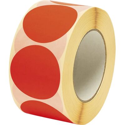 Kaiserkraft Markierungspunkte - Ø 60 mm - 1000 Stk - rot Kaiserkraft Markierungspunkte - Ø 60 mm - 1000 Stk - rot