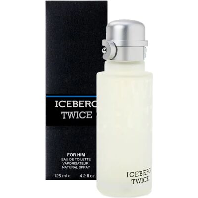 Marca Iceberg Twice Per Uomo 125ml Eau De Toilette - Fragranza Agrumata Fresca Marca Iceberg Twice Per Uomo 125ml Eau De Toilette - Fragranza Agrumata Fresca