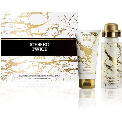 Iceberg Twice Gold Bărbat - Eau de Toilette 125ml & Gel de duș 100ml Iceberg Twice Gold Bărbat - Eau de Toilette 125ml & Gel de duș 100ml