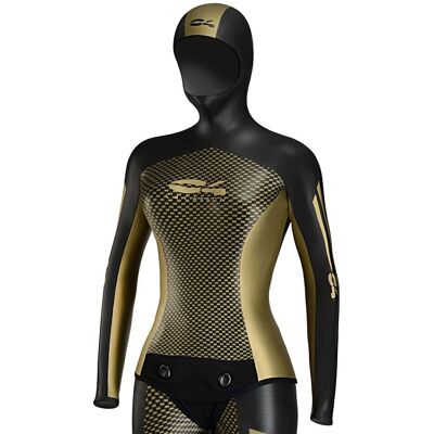 Traje de buceo en apnea C4 Aurea 5 mm - Traje de buceo Traje de buceo en apnea C4 Aurea 5 mm - Traje de buceo