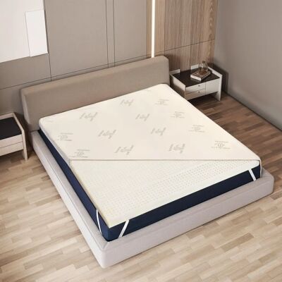 White Stone Latex Topper - Natural, Breathable, Ergonomic Support White Stone Latex Topper - Natural, Breathable, Ergonomic Support
