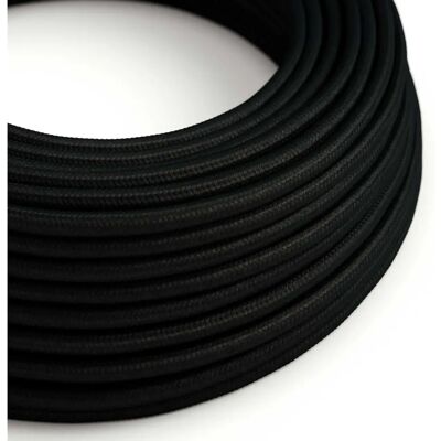 Câble électrique en tissu effet satin de Creative Cables - Noir - 10m - Publicité Câble électrique en tissu effet satin de Creative Cables - Noir - 10m - Publicité