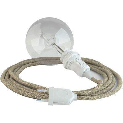 Lámpara Colgante Creative RN01 5M - E27 Beige Lámpara Colgante Creative RN01 5M - E27 Beige