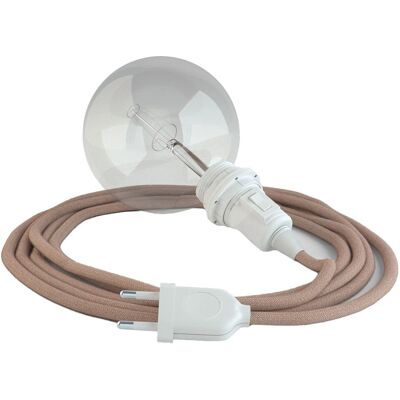 Lampada a sospensione Zig-Zag RD71 da 3M - Rosa Lampada a sospensione Zig-Zag RD71 da 3M - Rosa
