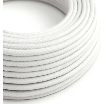 Câble électrique Creative Cables recouvert de coton - 5m - 3x0.75 - Blanc - Publicité Câble électrique Creative Cables recouvert de coton - 5m - 3x0.75 - Blanc - Publicité