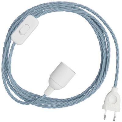 Cable de lámpara SnakeBis Twisted E14 de Creative - Tela 1.8M Cable de lámpara SnakeBis Twisted E14 de Creative - Tela 1.8M