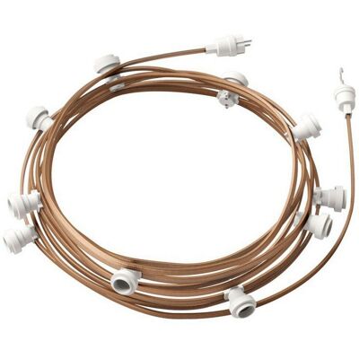 Creative Cables Guirlande Lumet - CM27 - 12,5 m Câble en tissu - Publicité Creative Cables Guirlande Lumet - CM27 - 12,5 m Câble en tissu - Publicité