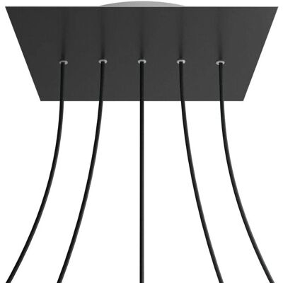 Creative Cables Rose-One Deckenrose 400mm Weiß - Deckenrosette Creative Cables Rose-One Deckenrose 400mm Weiß - Deckenrosette