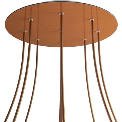 Creative Kror409ef108 Kit Rosone in Rame Satinato - Tipo di Soffitto Creative Kror409ef108 Kit Rosone in Rame Satinato - Tipo di Soffitto