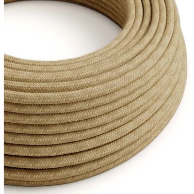 Creative Cables - Câble électrique rond pour extérieur en jute - IP65 20m - Publicité Creative Cables - Câble électrique rond pour extérieur en jute - IP65 20m - Publicité