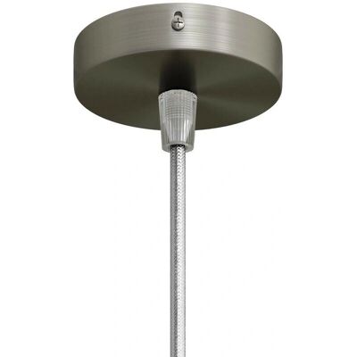 Creative Titan satiniert Metall Mini Rosette - Beleuchtungszubehör Creative Titan satiniert Metall Mini Rosette - Beleuchtungszubehör