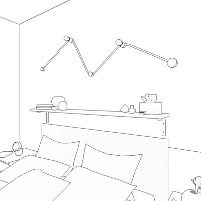 Kit d’éclairage en tissu noir CM03 3m Creative - Mur/Plafond - Publicité Kit d’éclairage en tissu noir CM03 3m Creative - Mur/Plafond - Publicité