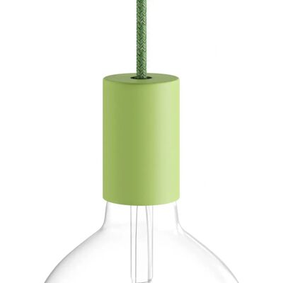Kit creativo portalampada E27 Pastel - Verde Prato - Luce da parete, tavolo, soffitto Kit creativo portalampada E27 Pastel - Verde Prato - Luce da parete, tavolo, soffitto