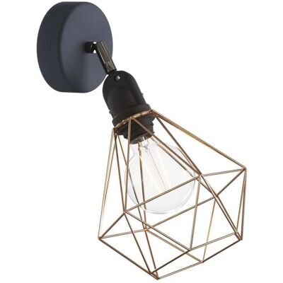 Lampe Murale Diamant Creative Cables IP65 Étanche avec Ampoule - Publicité Lampe Murale Diamant Creative Cables IP65 Étanche avec Ampoule - Publicité